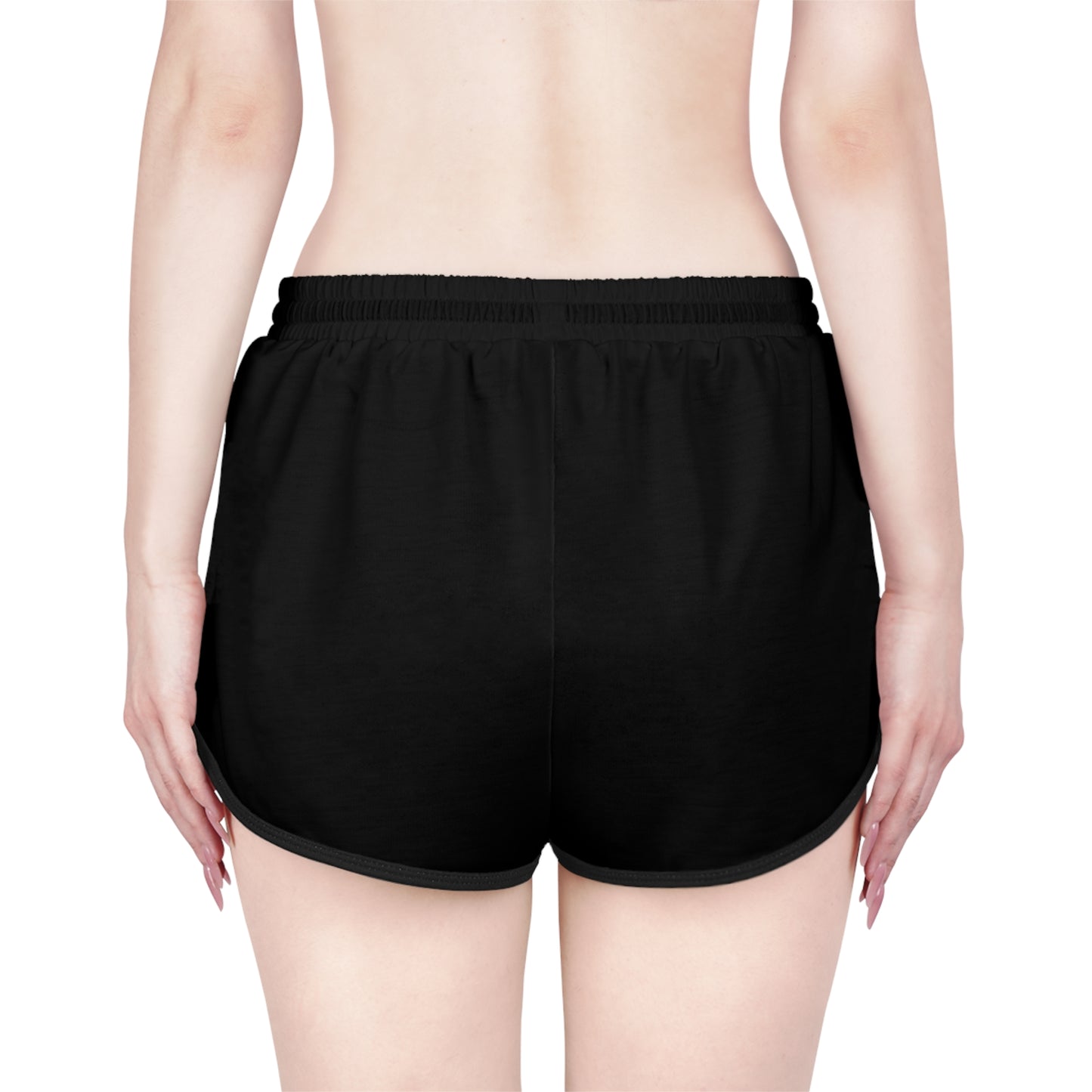 Ye Fleet Black Relaxed Shorts Vertical Striped (AOP)