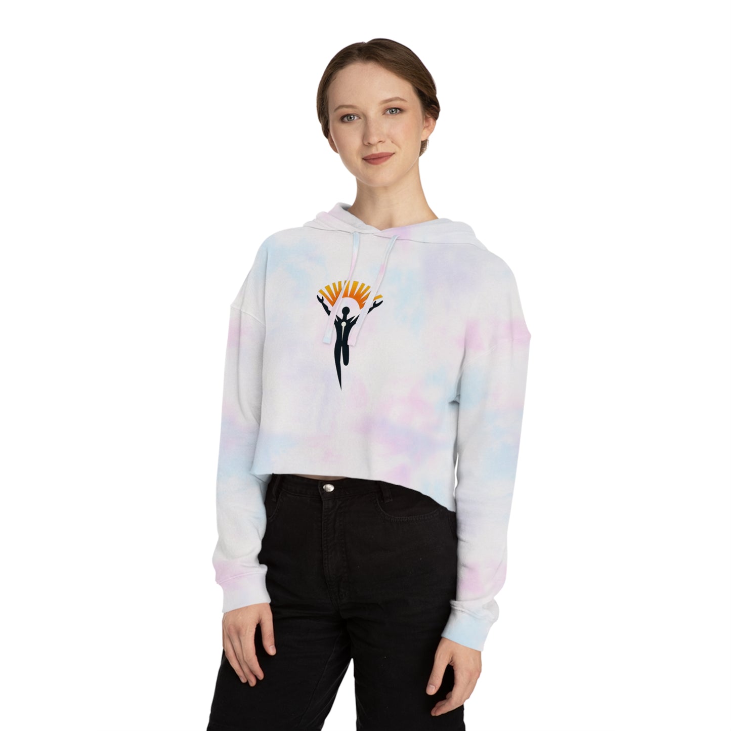 Ye Fleet Women’s Cropped Hooded Sweatshirt