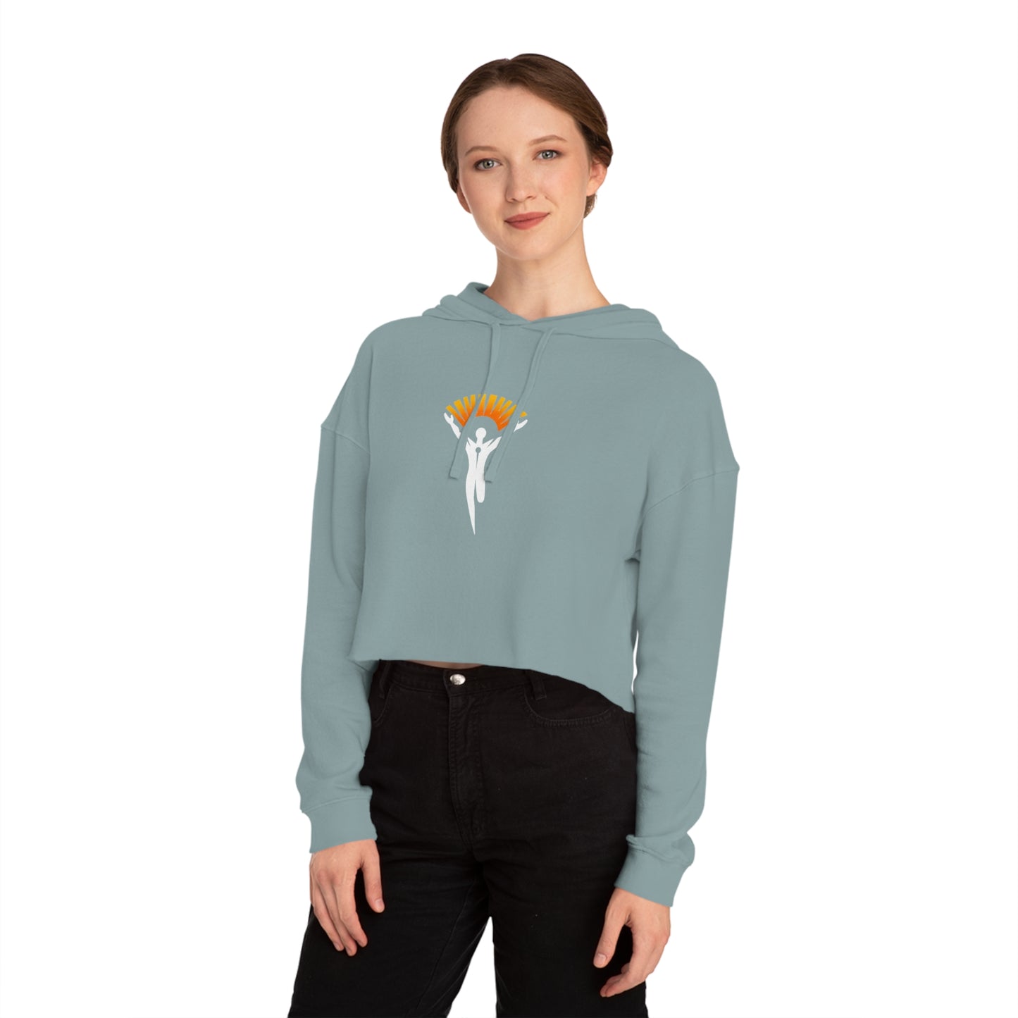 Ye Fleet Women’s Cropped Hooded Sweatshirt