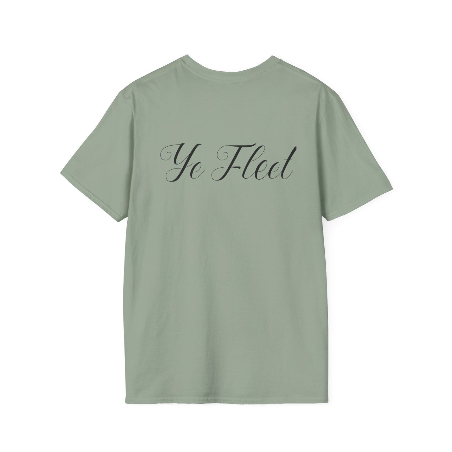 Ye Fleet Light Colored Tee   Unisex Softstyle T-Shirt