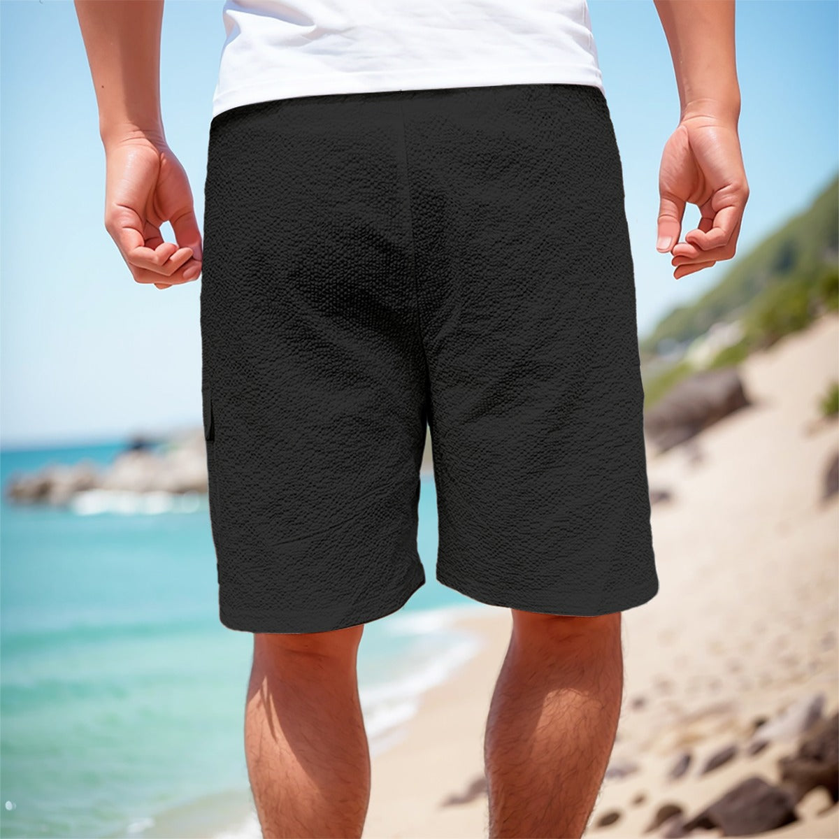 Ye Fleet All-Over Print Men's Cargo Shorts