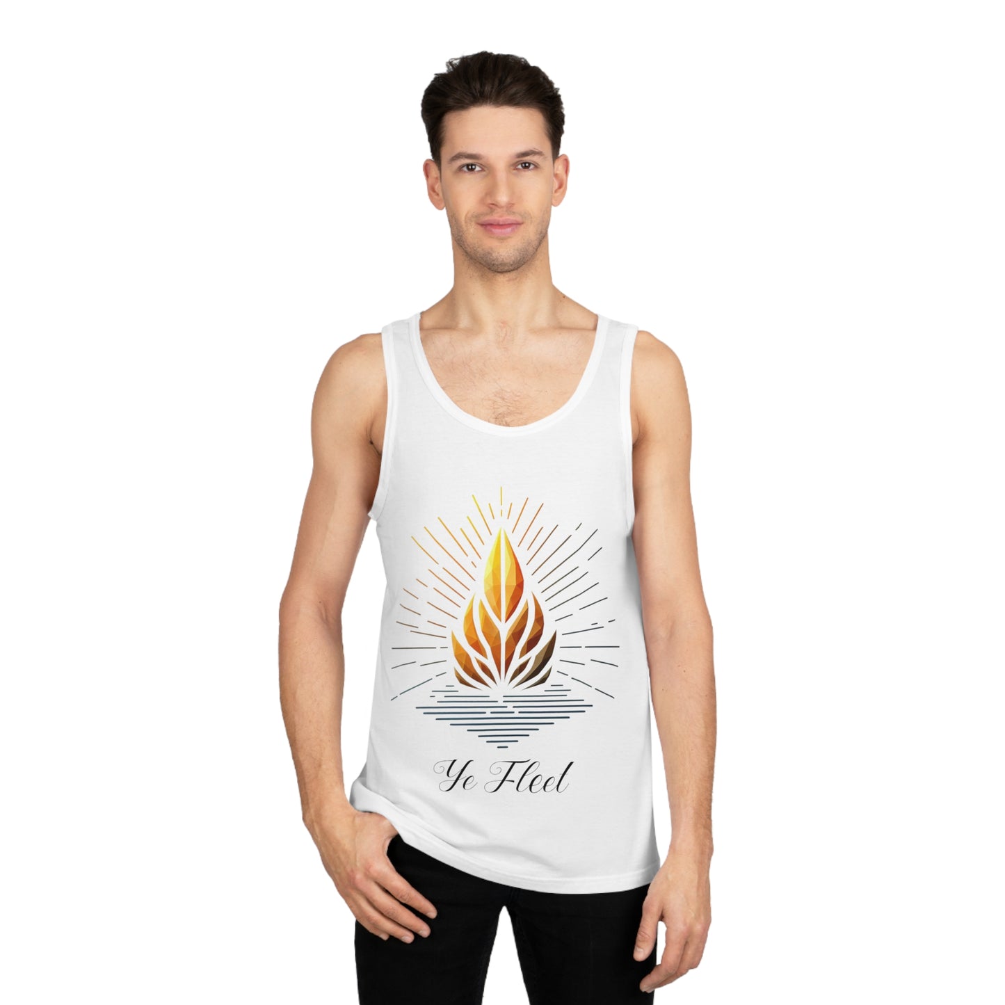 Ye Fleet Flame Unisex Softstyle™ Tank Top