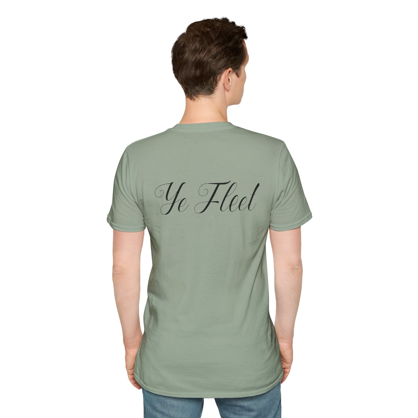 Ye Fleet Light Colored Tee   Unisex Softstyle T-Shirt