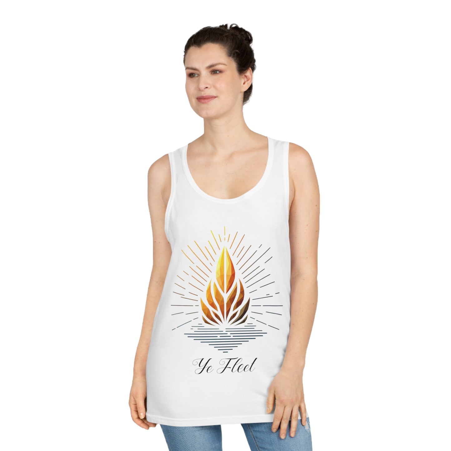 Ye Fleet Flame Unisex Softstyle™ Tank Top